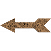 Bolivia Cork Elements- Long Arrow (L) 