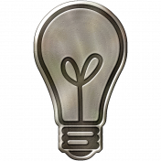 Metal Light Bulb 01