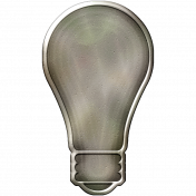 Metal Light Bulb 02