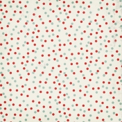 Polka Dots 57- Red & Teal