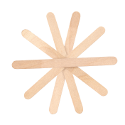 Popsicle Stick Snowflake