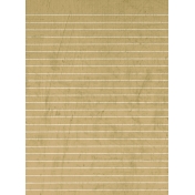 Tan Lined Paper