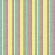 Stripes 07- Yellow & Teal