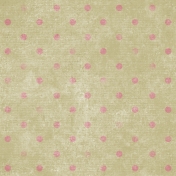 Polka Dots 09- Pink & Tan