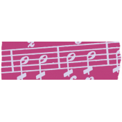 Music Note Washi Tape- Pink