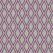 Argyle 27 Paper- Pink, Purple & Gray