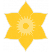 Sunshine & Lemons No2-Daffodil Sticker
