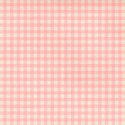 Oh Baby Baby- Pink Gingham Paper