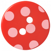 Oh Baby Baby- Red Polkadot Button