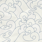 Arrgh!- White Waves Paper