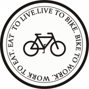 Ride A Bike Word Bits- Bike To Work
