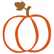 Cast A Spell Elements- Pumpkin Sticker 01