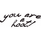 Cast A Spell Elements- You Are A Hoot Stamp