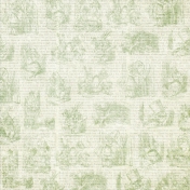 Green Alice in Wonderland Paper