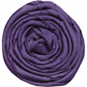 Thankful- Purple Rosette