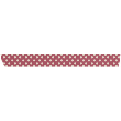 Grandma's Kitchen Red Polka Dot Washi Tape