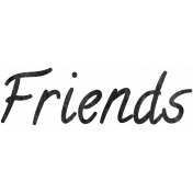 Tiny, But Mighty Friends Word Art