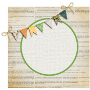 The Lucky One- Bunting Sticker