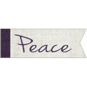 Earth Day- Peace Word Art