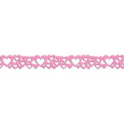 Earth Day- Pink Heart Sticker Border