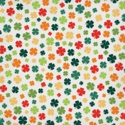 Multi Colored Shamrock Paper