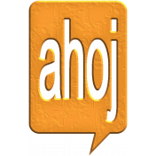 Hello Speech Bubble- Ahoj 2