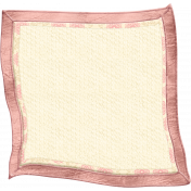 Oh Baby, Baby- Doodled Pink Blanket