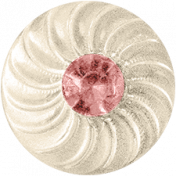 Oh Baby Pink Gem Button