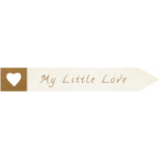 Oh Baby "Little Love" Word Art