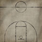 Basketball Paper Court