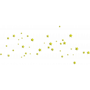 Color Basics Scattered Stars Yellow