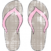 Tropics Flip Flops Tan