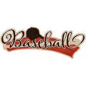 Baseball Word Art