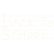 School Word Art Chalk Back To School