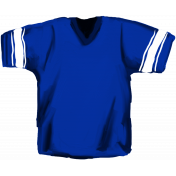 Football Jersey Blue