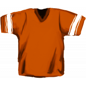 Football Jersey Orange