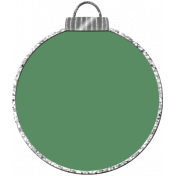 Touch of Sparkle Christmas Ornament Green 02
