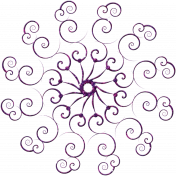 Touch of Sparkle Christmas Snowflake Purple 03