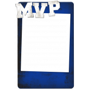 Sports MVP Card- Blue