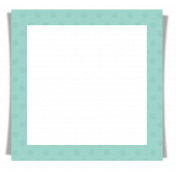 Snow Day Frame Teal