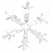 Snow Day Snowflake White 001