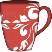 Snow Day Mug Red