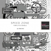 Speed Zone Templates Bundle