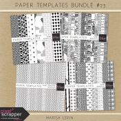 Paper Templates Bundle #23