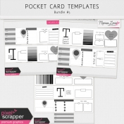 Pocket Card Templates Bundle #5