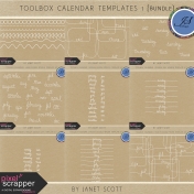 Toolbox Calendar Templates 1 Bundle