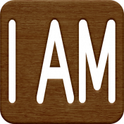 ::Kids Ahead Kit:: Wood Veneer 'I Am'