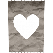 ::Fall in Love Kit:: Crumpled Paper Heart