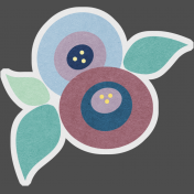 Genevieve Kit: Flower Sticker