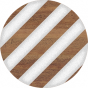 Adelaide Kit: Striped Wooden Circle